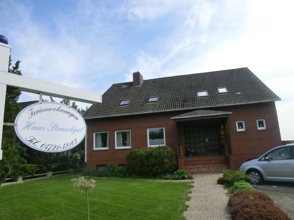 Haus Strandgut/1 Duhnen Kültér fotó